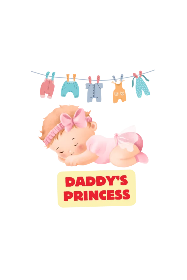 Daddy's Princess Rompers Printed in Multiple colours range For Baby Girls 0-12 months!