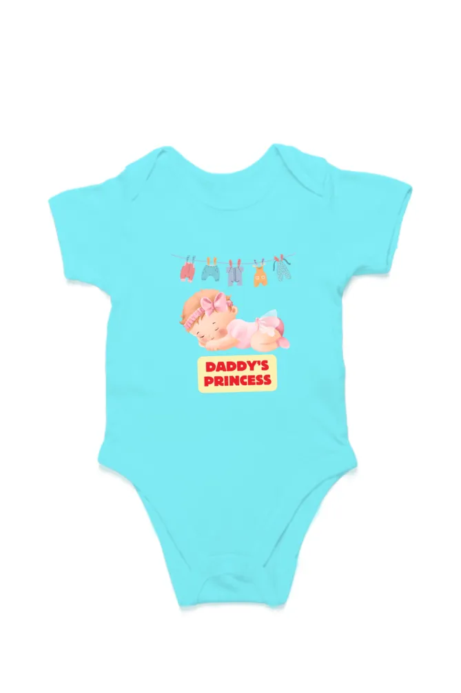 Daddy's Princess Rompers Printed in Multiple colours range For Baby Girls 0-12 months!