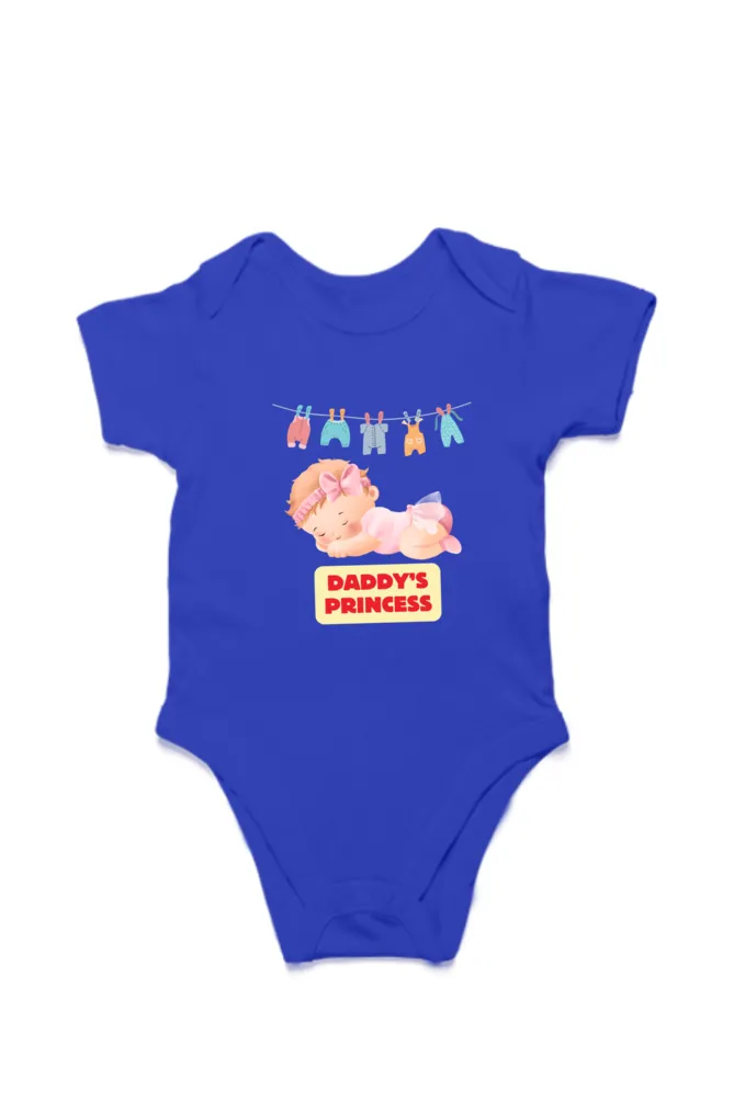 Daddy's Princess Rompers Printed in Multiple colours range For Baby Girls 0-12 months!