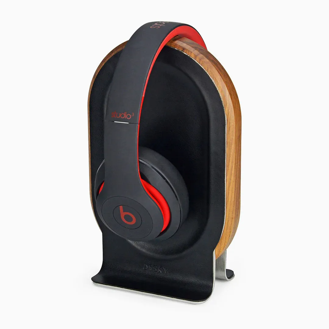 Desky Premium Wooden Headphone Stand