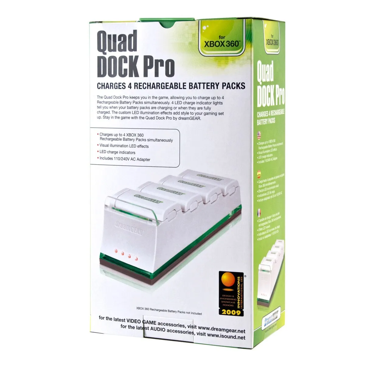 Dreamgear Quad Dock Pro for Xbox 360