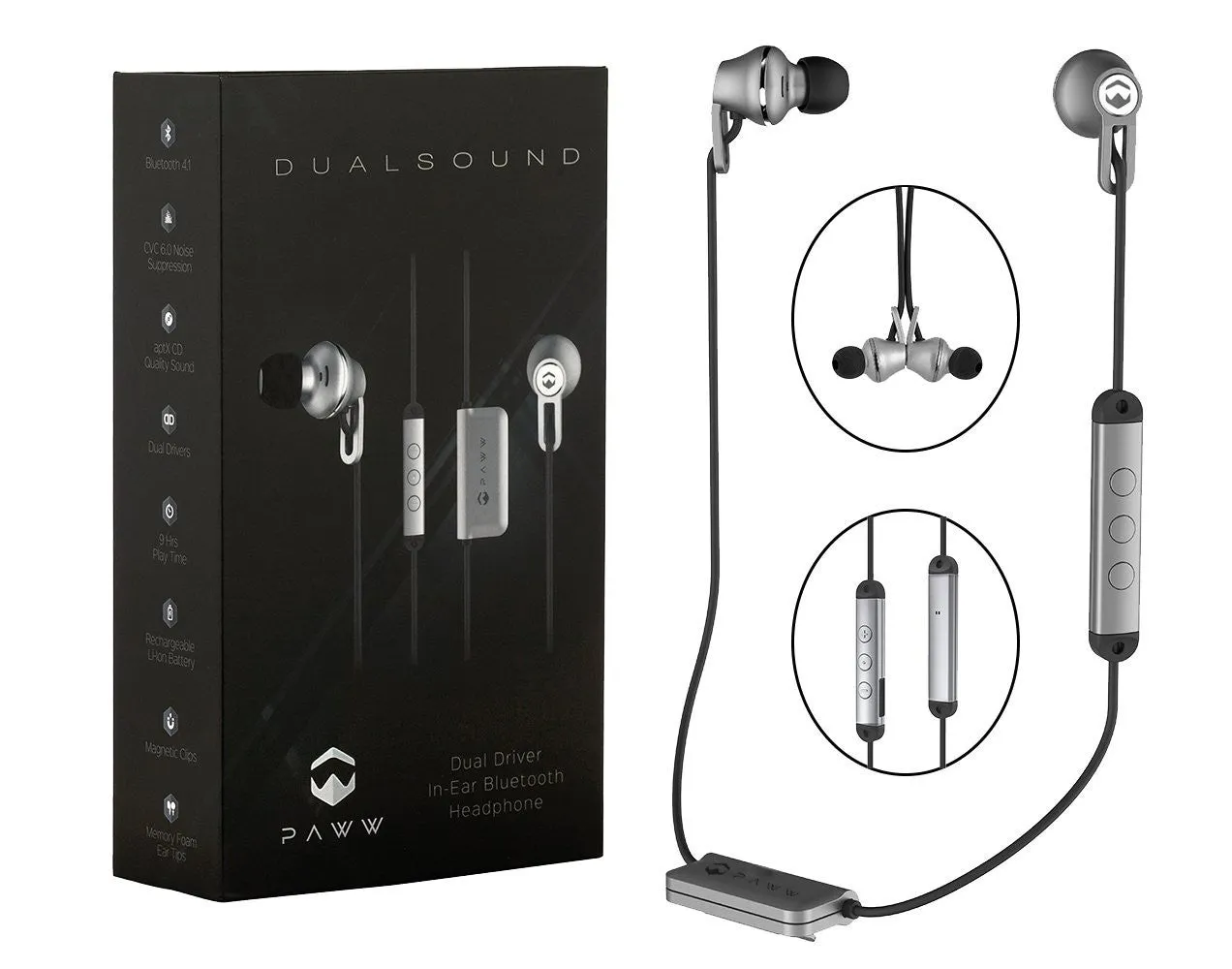 Dual Sound Wireless In Ear Headphones