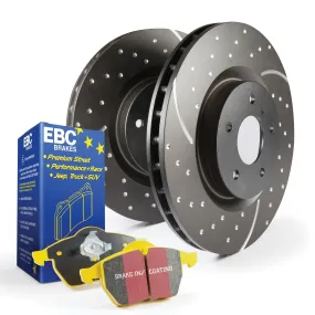 EBC Brakes S5KF1385 S5 Kits Yellowstuff And GD Rotors