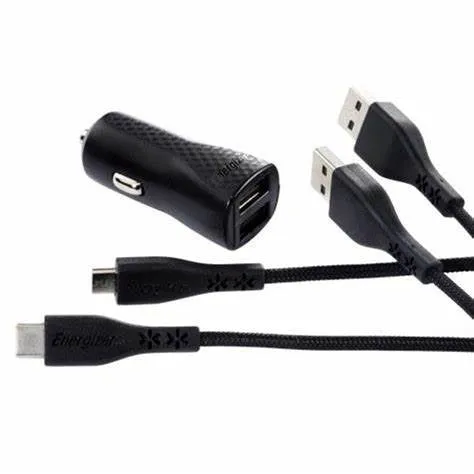 Energizer Hardcase Car Charger Lw 2.4A 2Usb