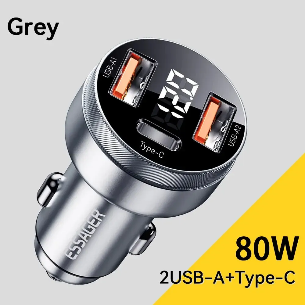 Essage 80W Car Charger