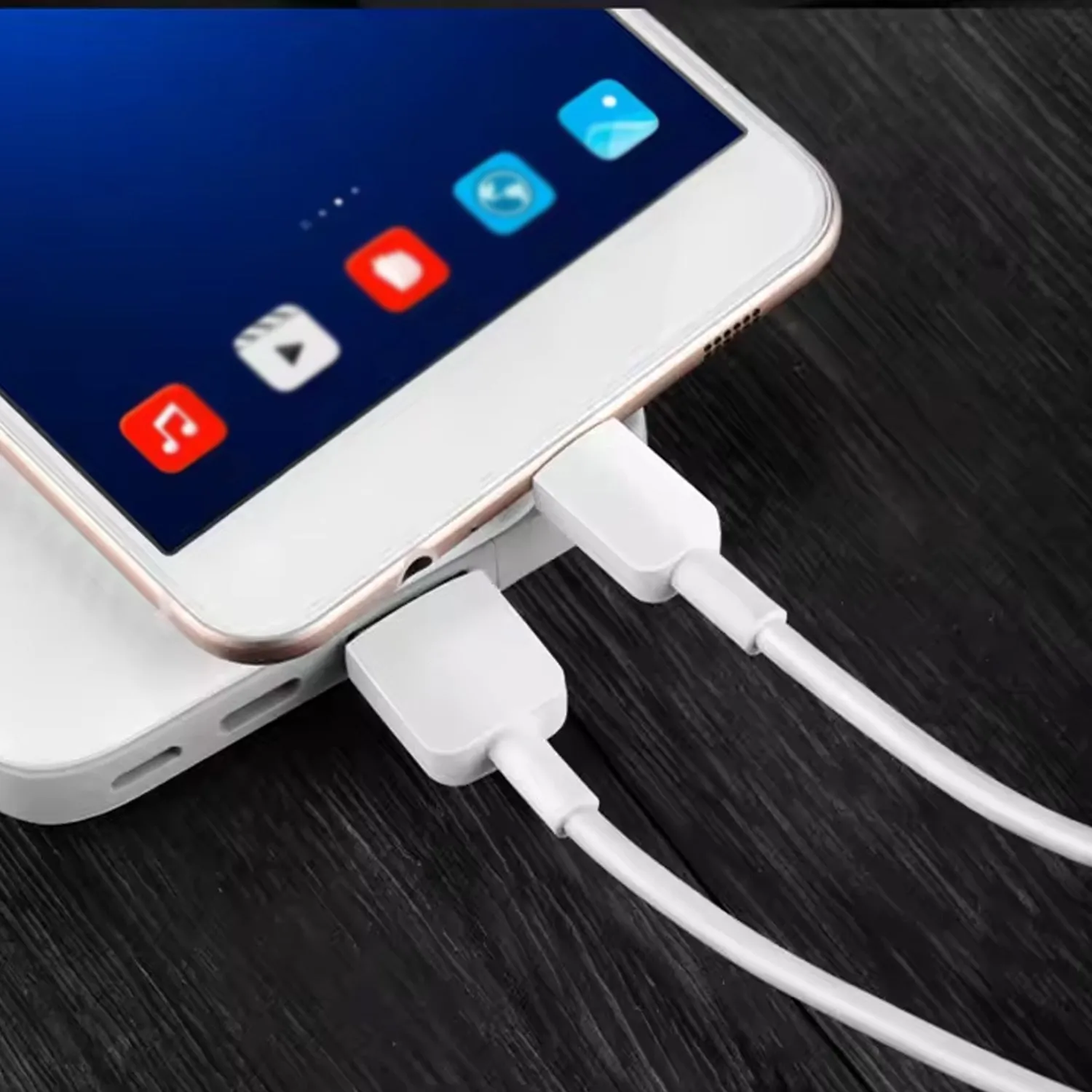 Fast Charging For Android & Data Transfer, Long Micro Cable (1000 Mm)