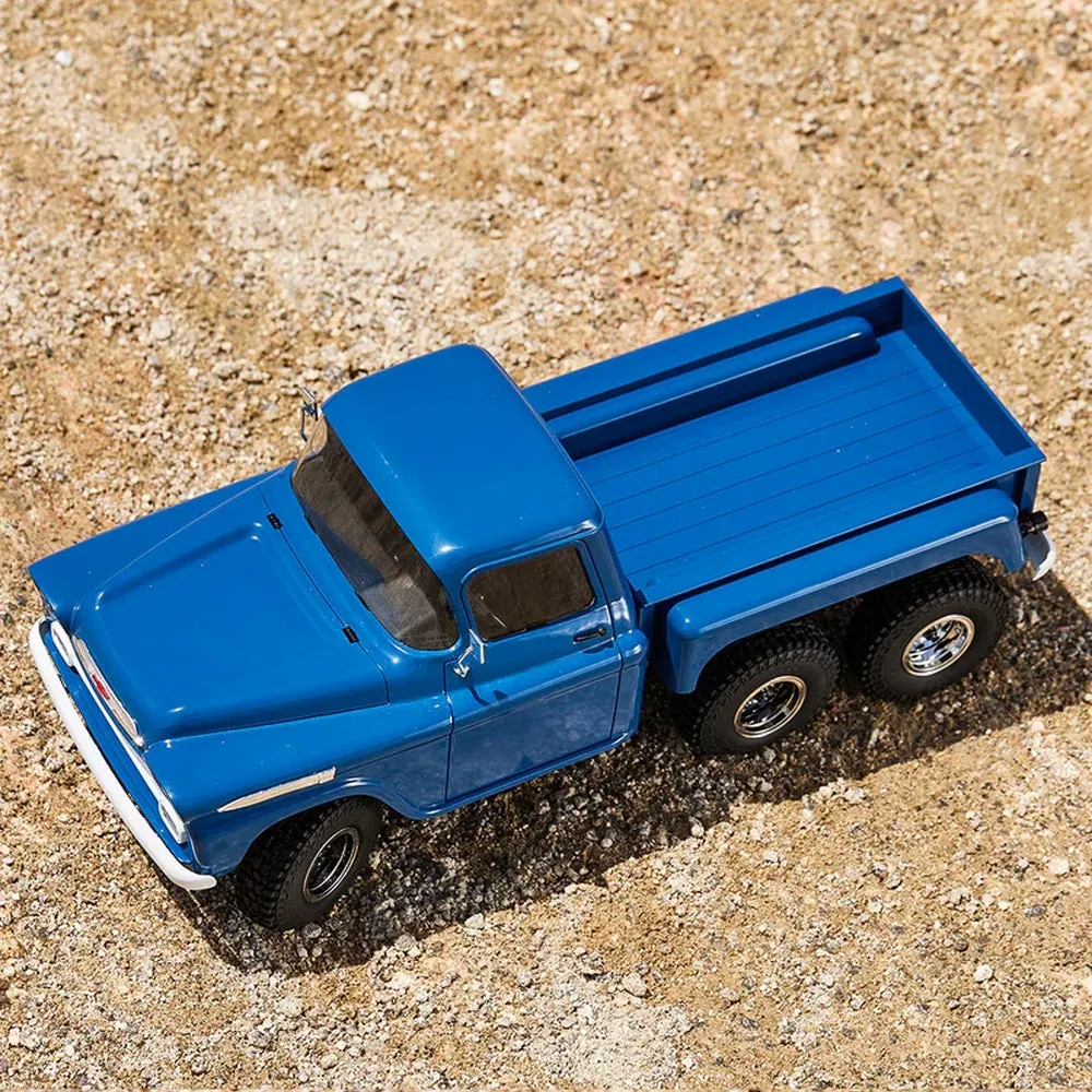 FMS (RTR) 1:18 Chevrolet Apache 6WD Rock Crawler w/Tx, LiPo & Charger (Blue)