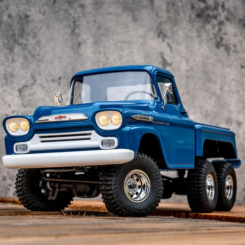 FMS (RTR) 1:18 Chevrolet Apache 6WD Rock Crawler w/Tx, LiPo & Charger (Blue)