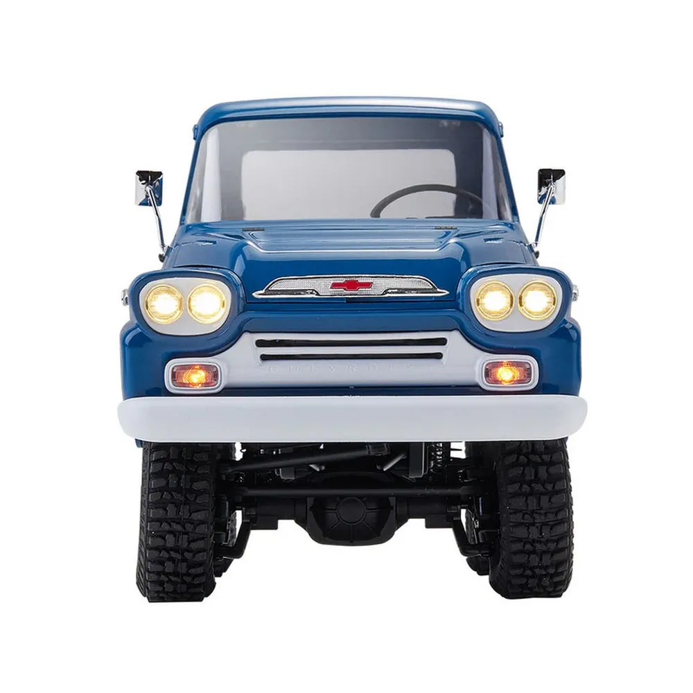 FMS (RTR) 1:18 Chevrolet Apache 6WD Rock Crawler w/Tx, LiPo & Charger (Blue)