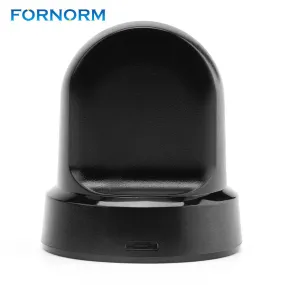 FORNORM Wireless Charging Dock Cradle Charger For Samsung Gear S3 Classic Frontier Watch Chargers Smart Watch Charging Dock