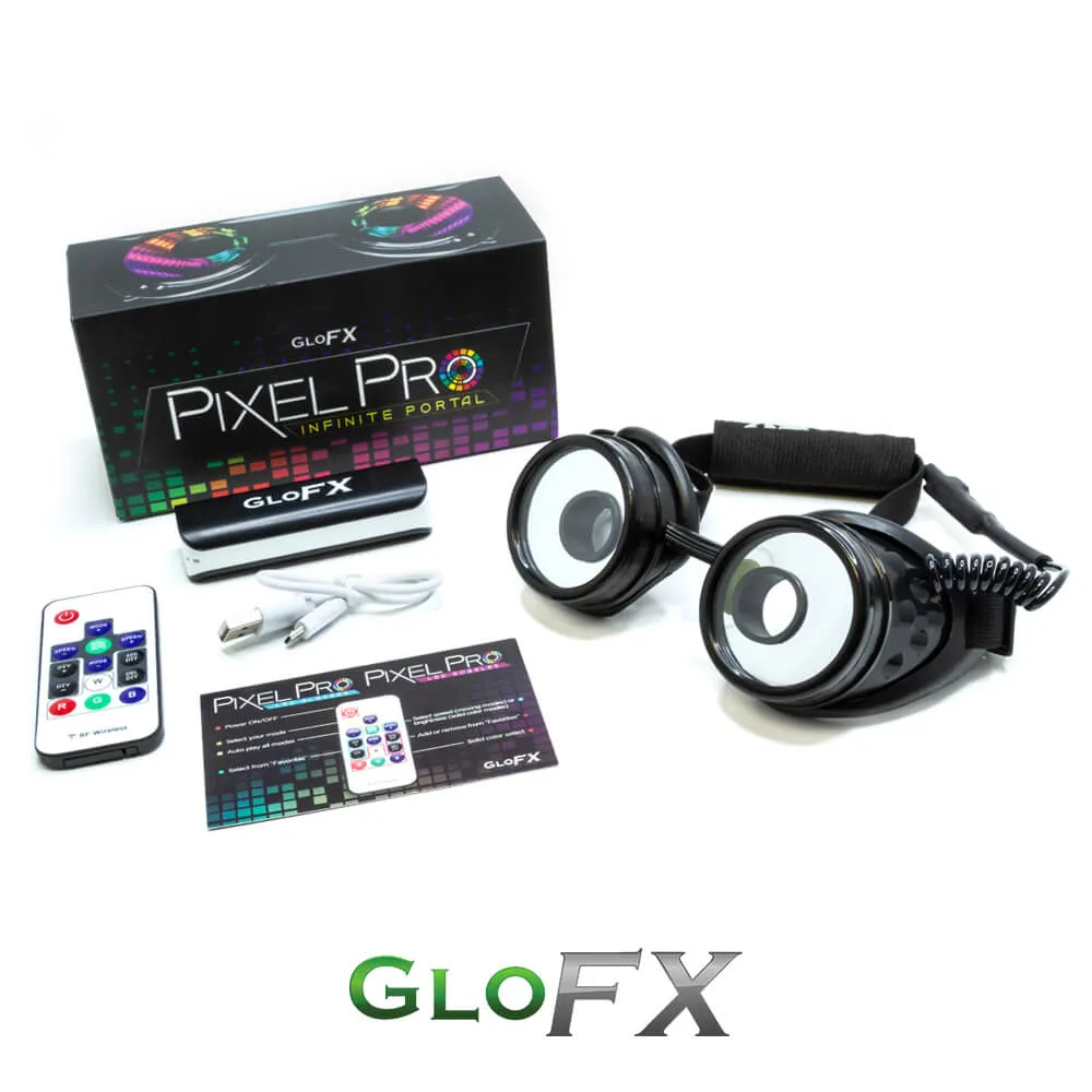 GloFX Pixel Pro Infinite Portal Goggles