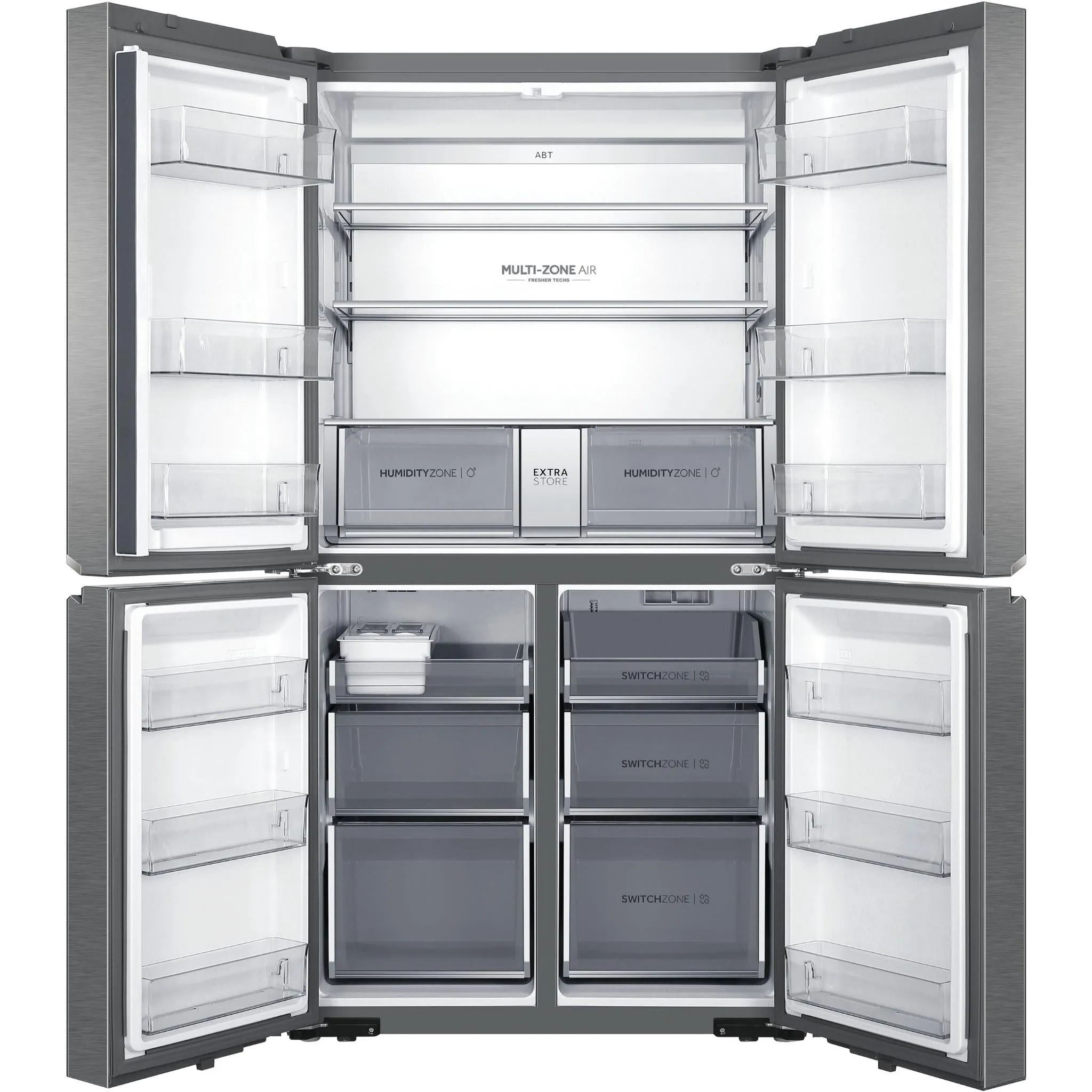 Haier HRF680YS 623L Quad Door Fridge (Satina)