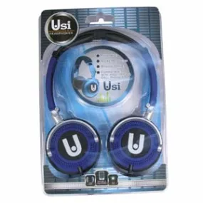 High Definition Ear-Cup Headphones, Blue