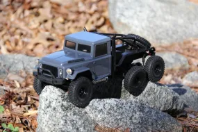 Hobby Plus CR18 6x6 Grey Conqueror 1/18 Scale Mini Crawler - RTR