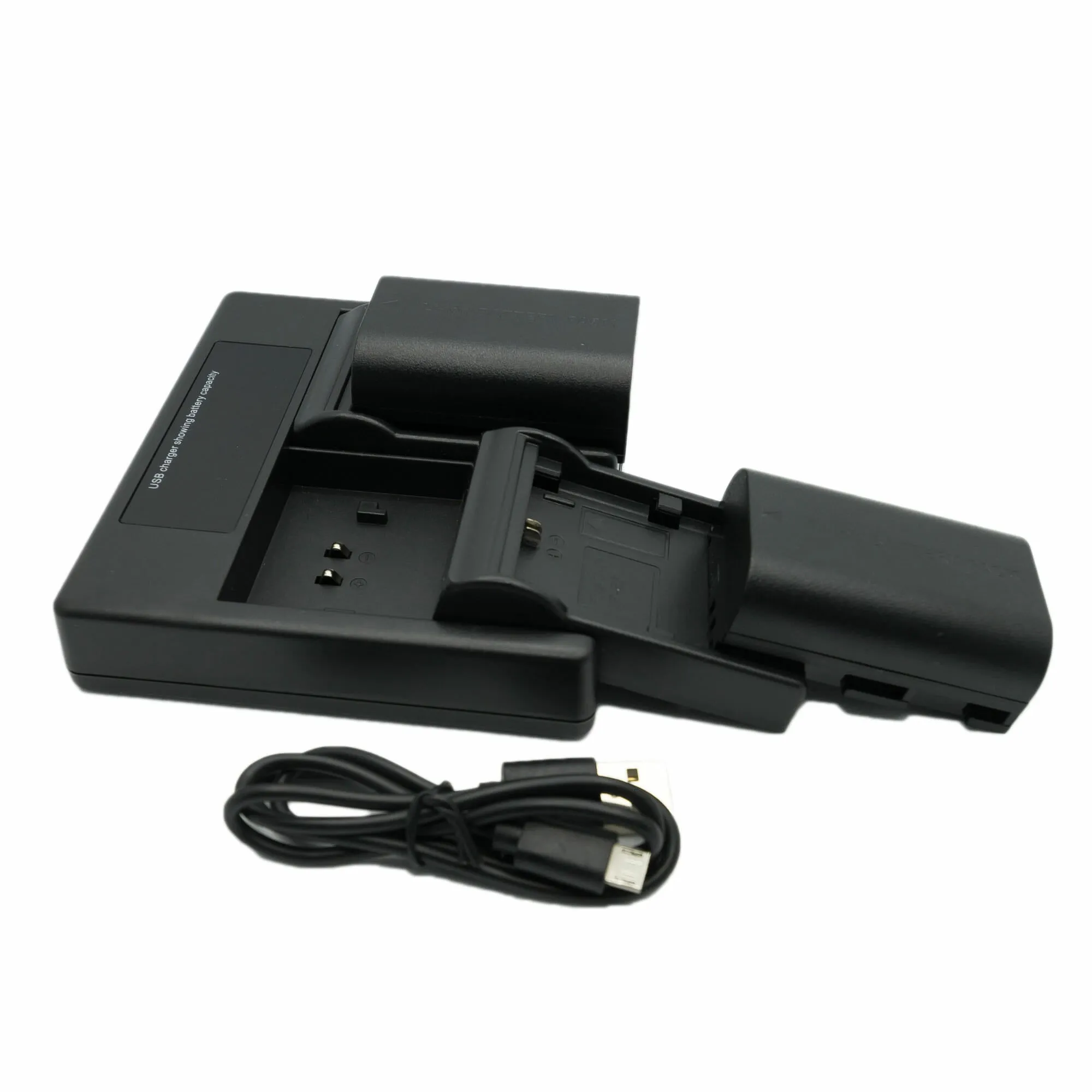 HRIDZ LP-E6 LP-E6NH Dual Battery Charger For Canon EOS 5D 6D 7D 80D 70D 60D LP-E6 60Da