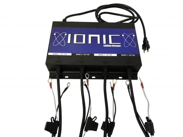 Ionic 4 Bank Charger 12V 10A