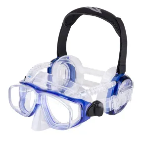 IST ProEar Dive Mask Twin Lens (Blue)