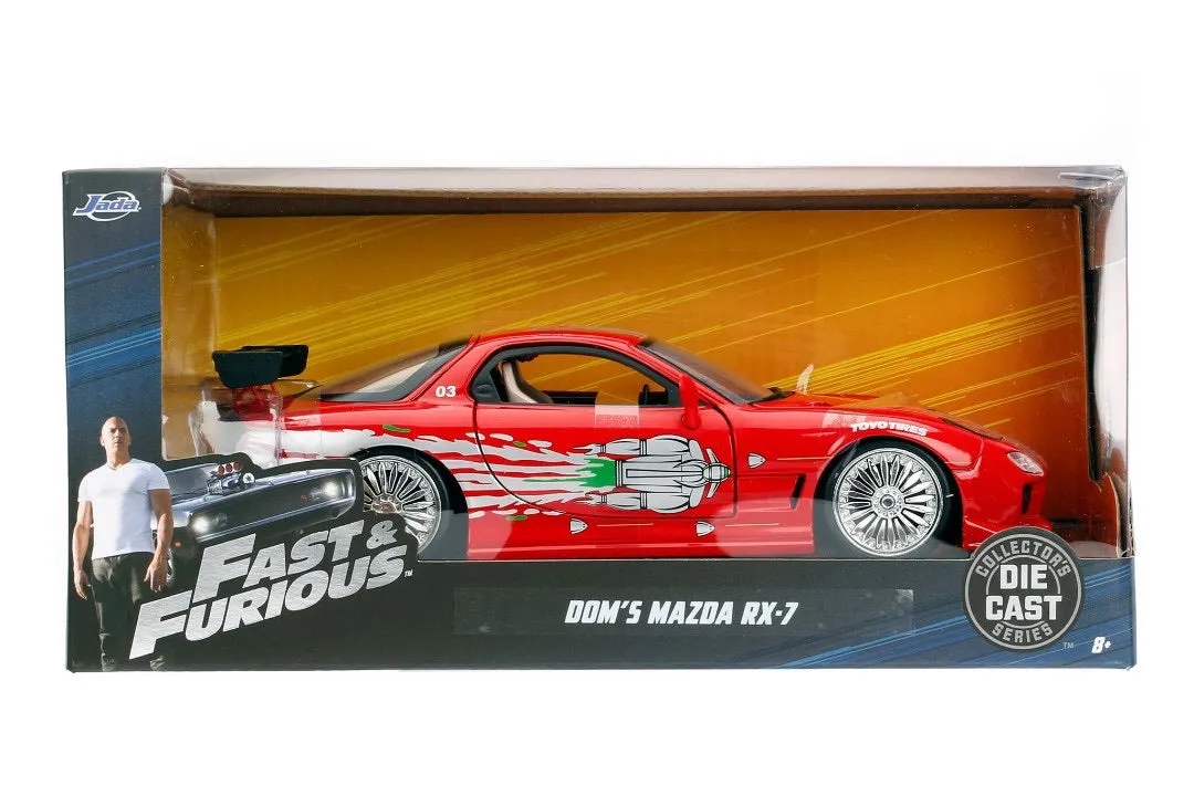 Jada 1/24 Fast and Furious Dom’s Mazda RX-7