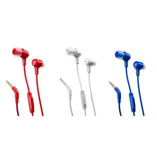 JBL E15 In-Ear Earphones Headphones With In-Line Microphone