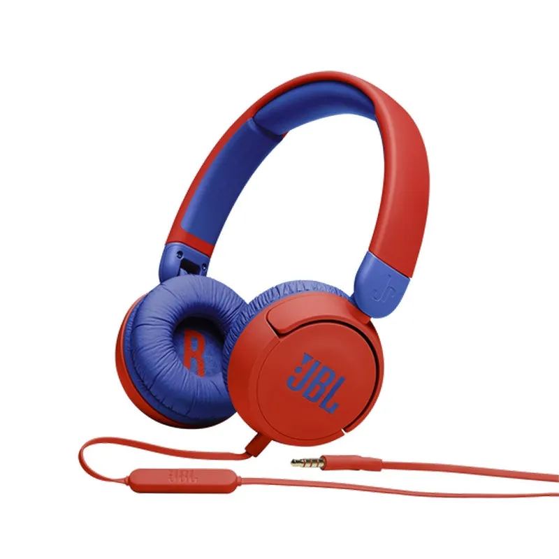 JBL JR310 Kids On-Ear Headphones - Red