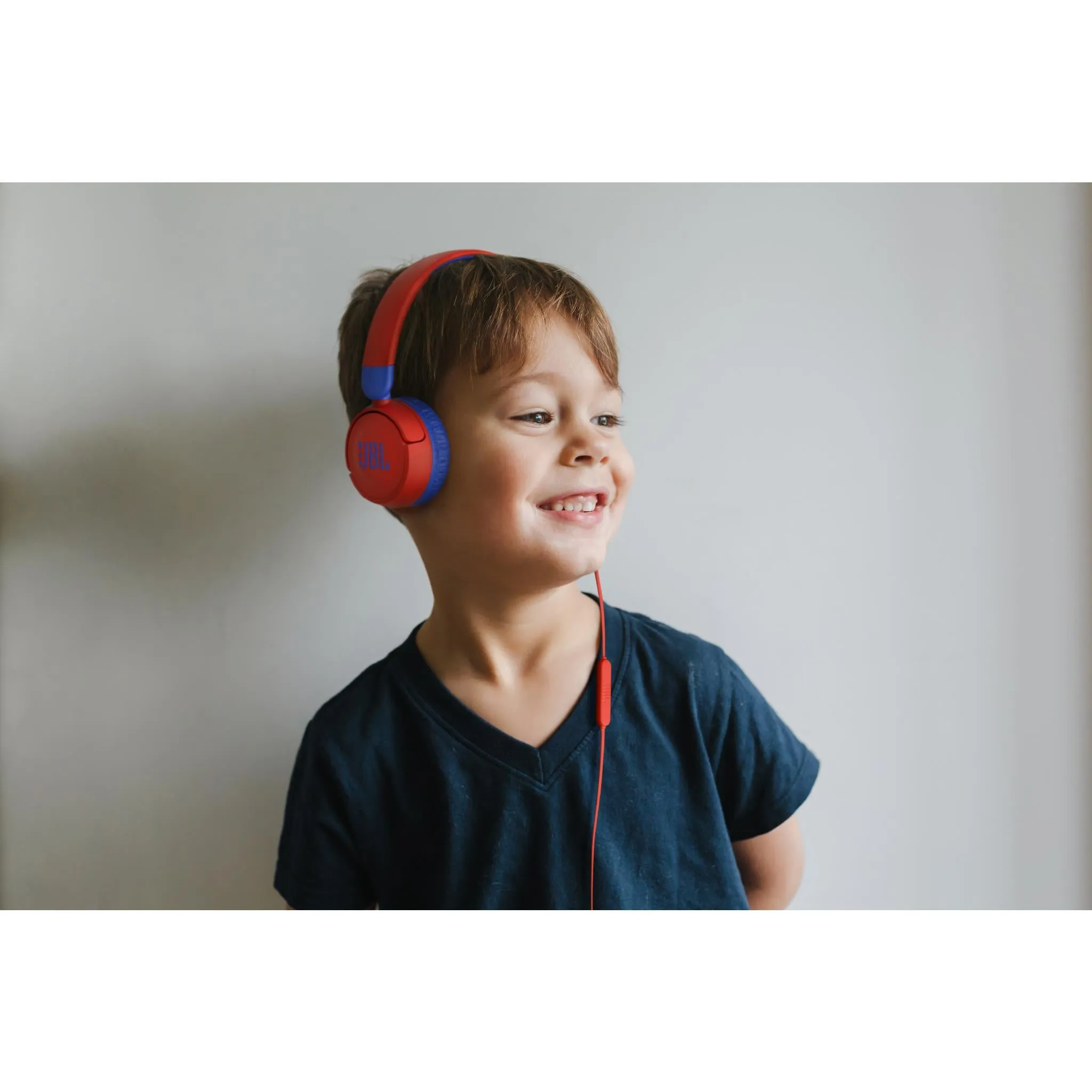 JBL Jr310 Kids On-Ear Headphones (Red)