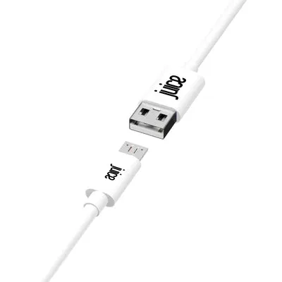 Juice Micro USB Charging Cable 1.5m - White