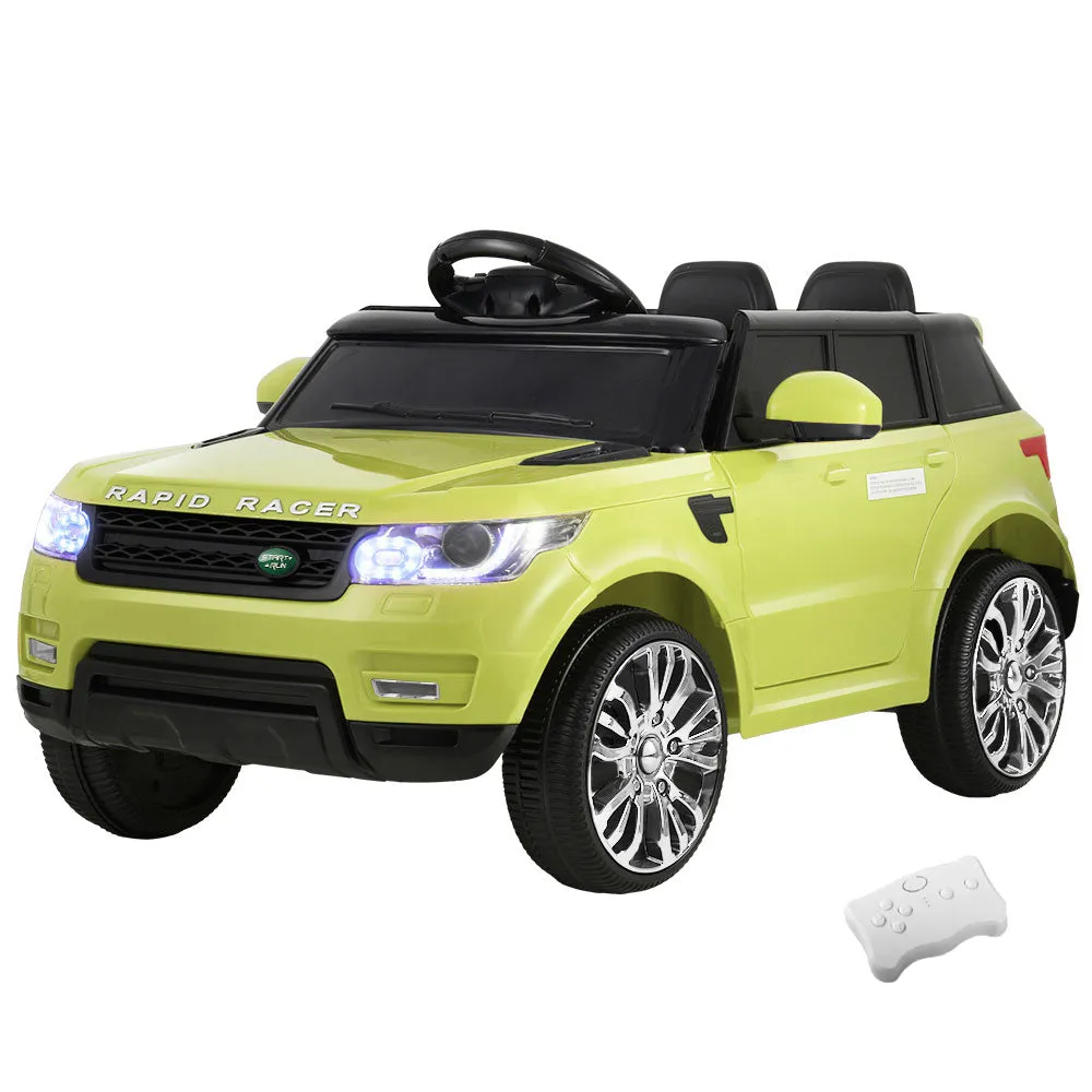 Kids Ride On Electric Car with Remote Control | Range Rover Inspired | Green