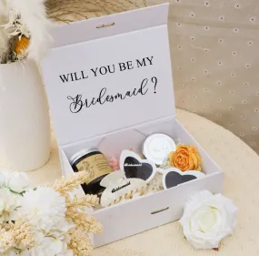 Large Personalized Luxury Gift Box - White