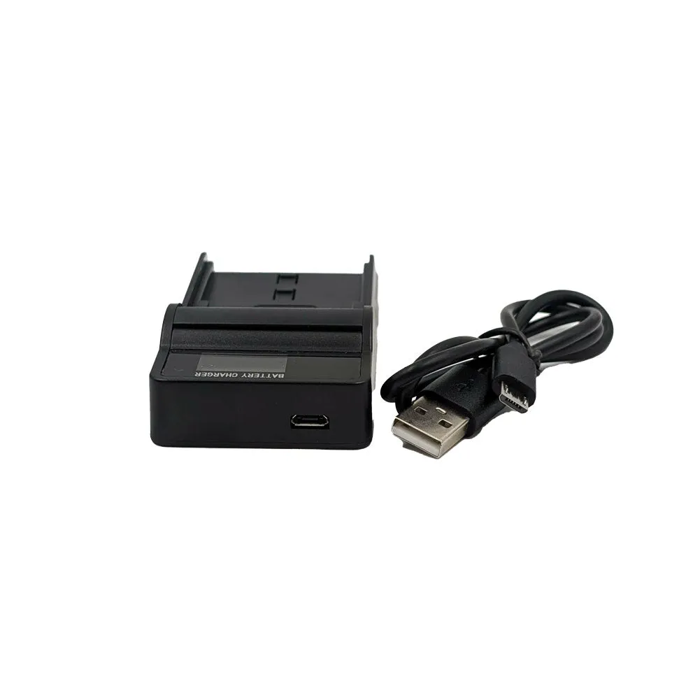 LCD Multi Battery Charger for Sony NP-F Series, JVC, and Panasonic