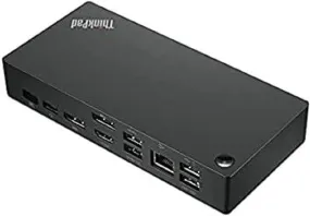 Lenovo ThinkPad Universal USB-C Dock - Mobile Option, UK, Black