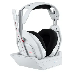 Logitech G Astro A50 LIGHTSPEED Wireless Gaming Headset   Base Station (White)