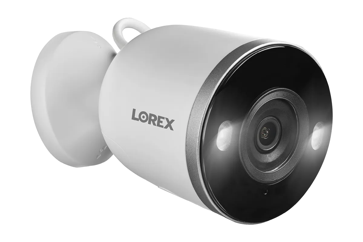 Lorex Fusion 4K 16 Camera Capable (8 Wired   8 Wi-Fi) 2TB NVR System with 4 IP Bullet Cameras and 2 Wi-Fi Cameras