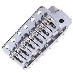 LR Baggs XBVIC X-Bridge Fixed Includes Mounting Hardware 5Meg Pot Prewired Stereo Jack - Chrome