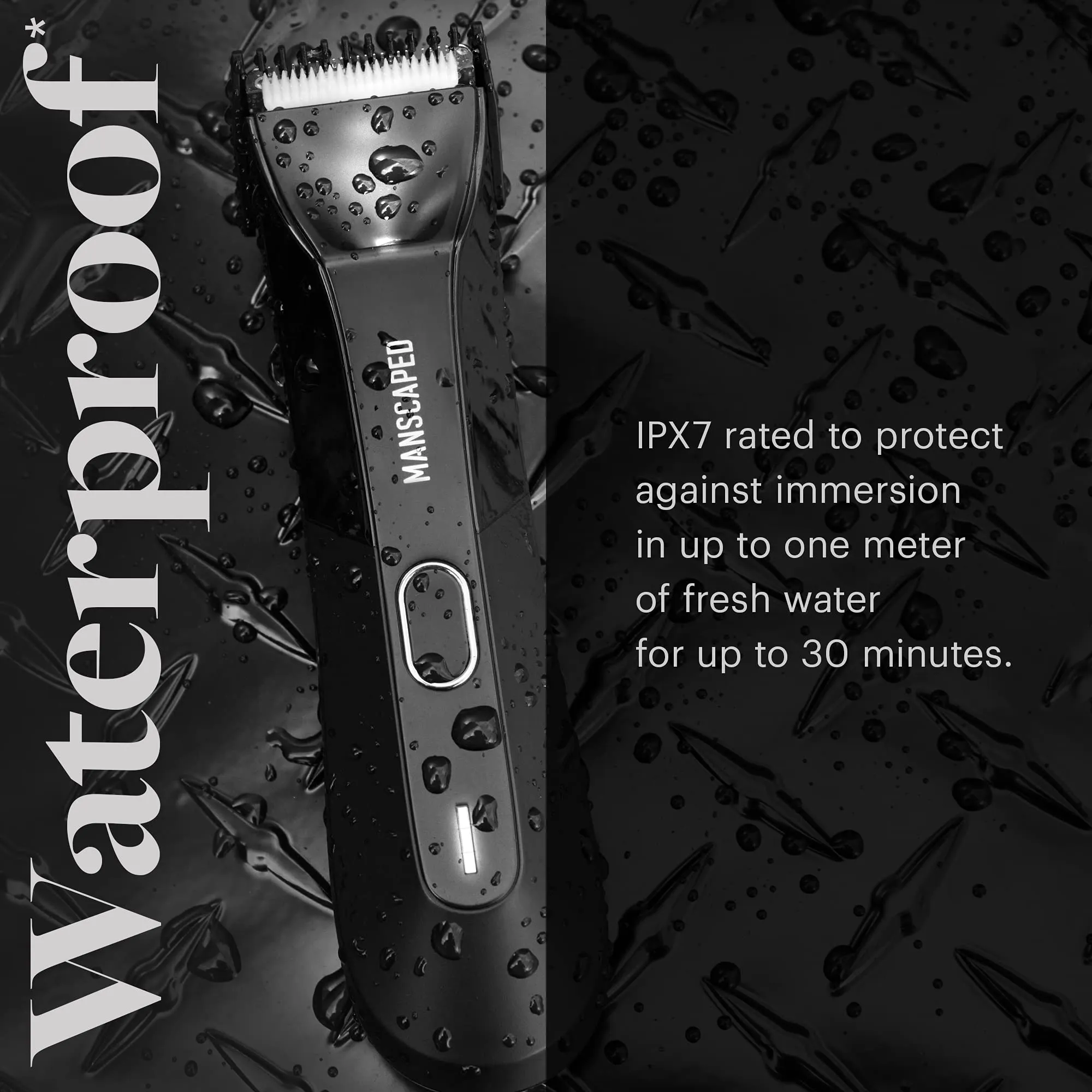 MANSCAPED® The Perfect Duo 4.0 Contains: The Lawn Mower™ 4.0 Waterproof Electric Body Hair Trimmer and The Weed Whacker® 2.0 Nose and Ear Hair Trimmer