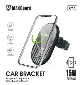 MaxGuard C16 Magnetic Car Mount Charger