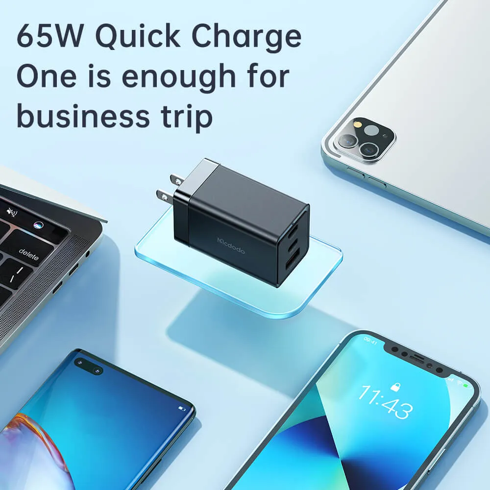 Mcdodo GaN 5 Mini 65W Charger (US Plug)