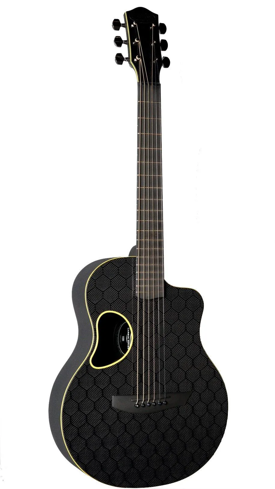 McPherson Carbon Fiber Blackout Touring Yellow w/ Honeycomb Finish #11251