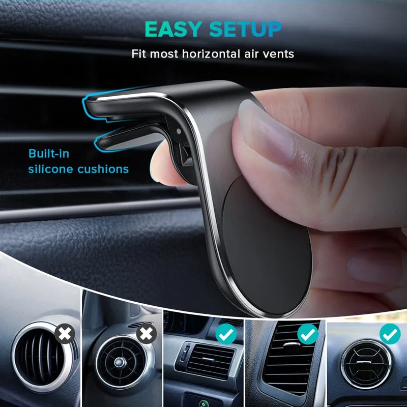 Metal Magnetic Car Phone Holder