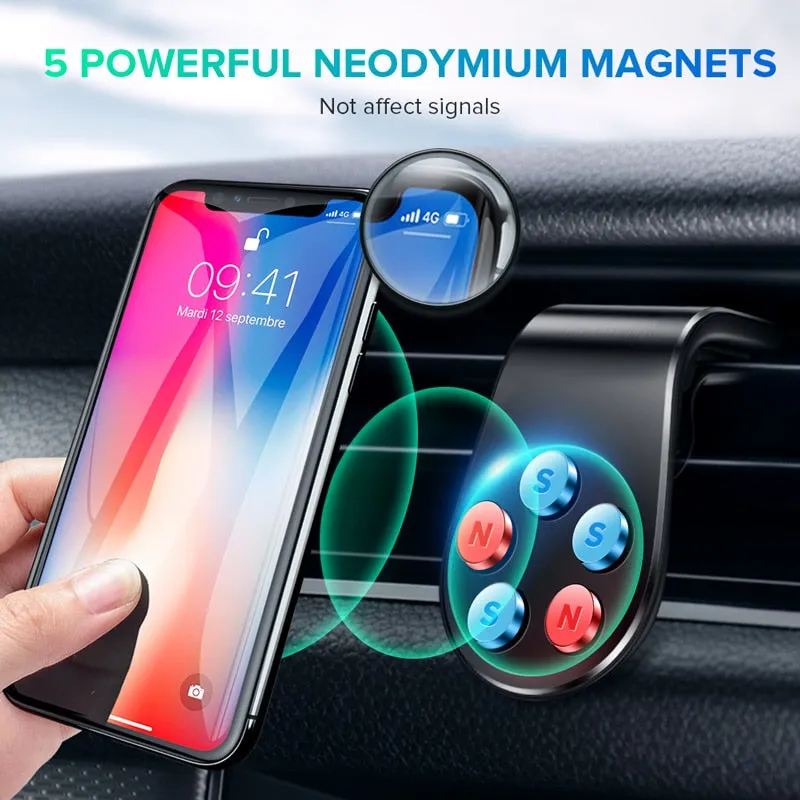 Metal Magnetic Car Phone Holder