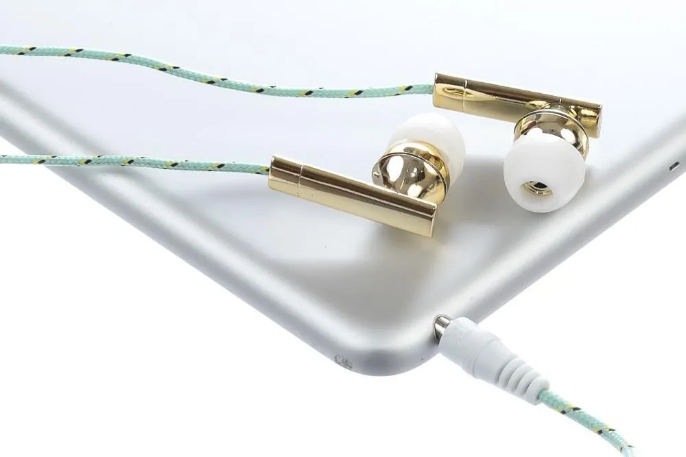 Mint Rope Earphones