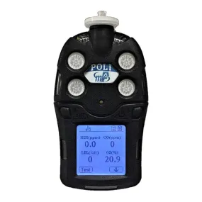 mPower POLI MP400P Pump 4-Gas Detector LEL/O2-LF/H2S/CO