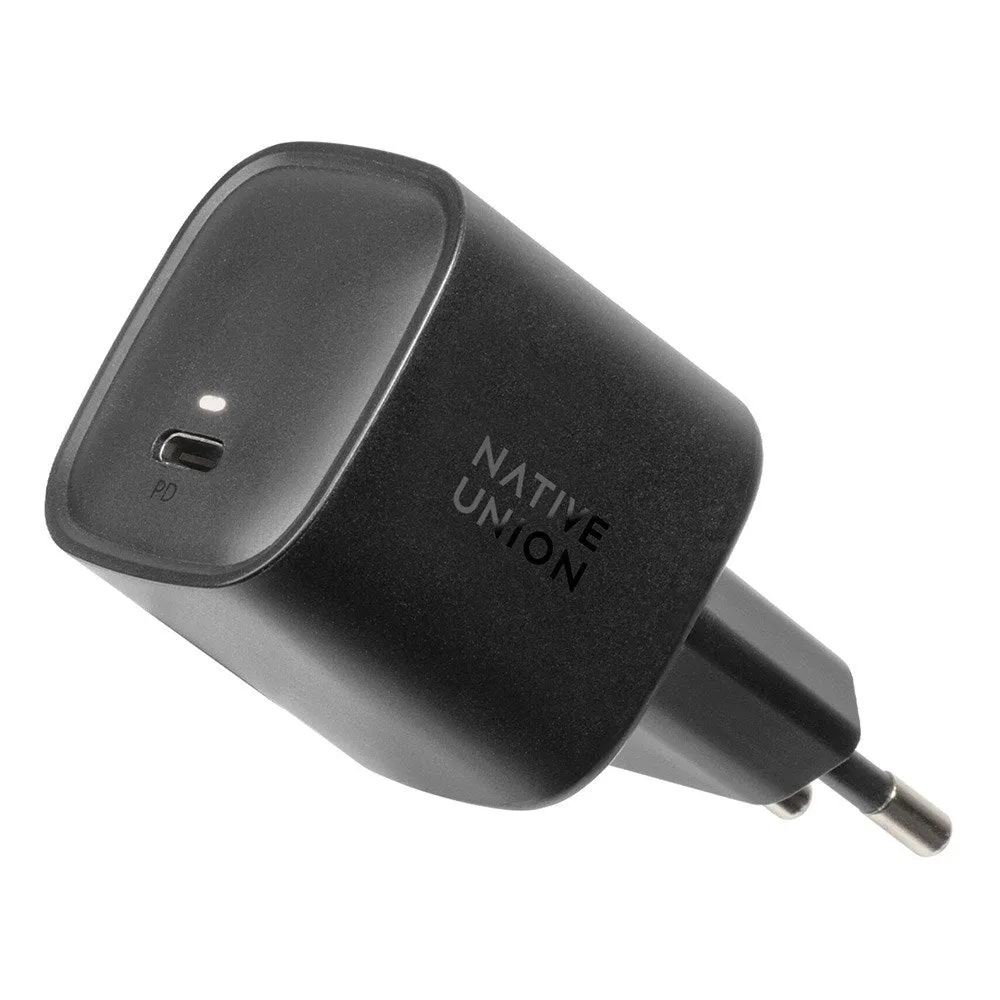 Native Union GaN Fast Charger 30W Vægoplader m. USB-C - Sort