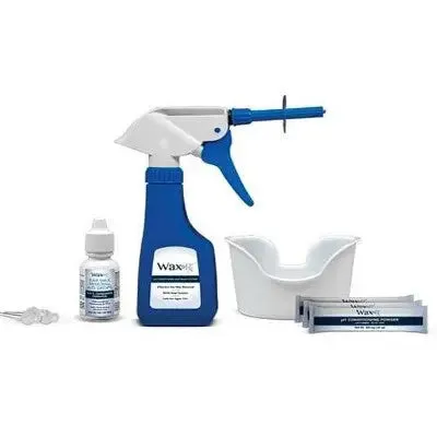 New - Wax-Rx Deluxe Ear Wash System