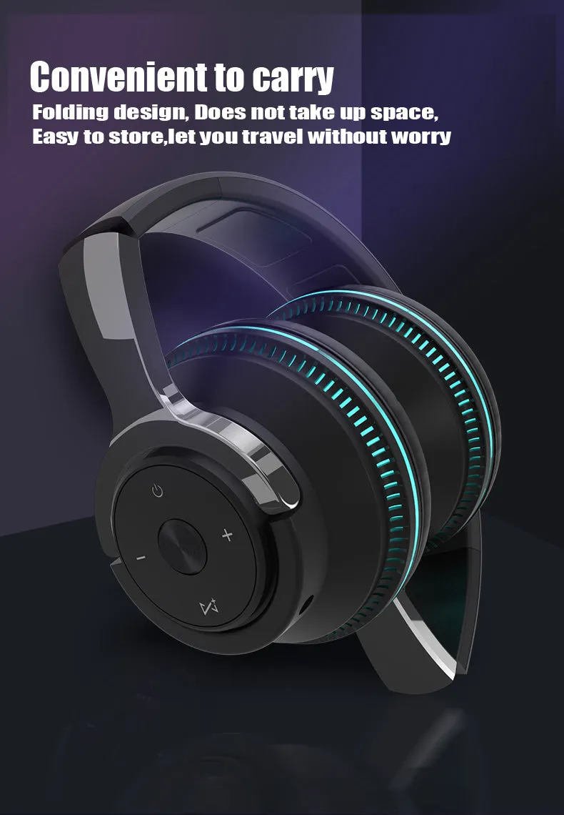 Ninja Dragon Wireless Light Changing Bluetooth Gaming Headset