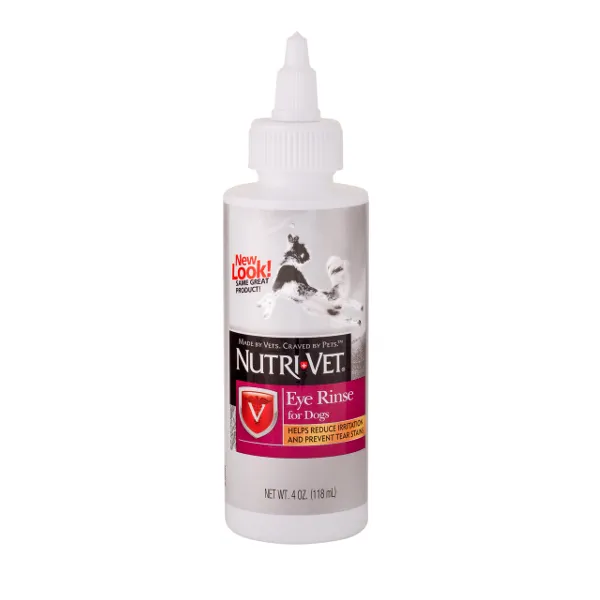 Nutri-Vet Eye Rinse for Dogs, 4-oz bottle