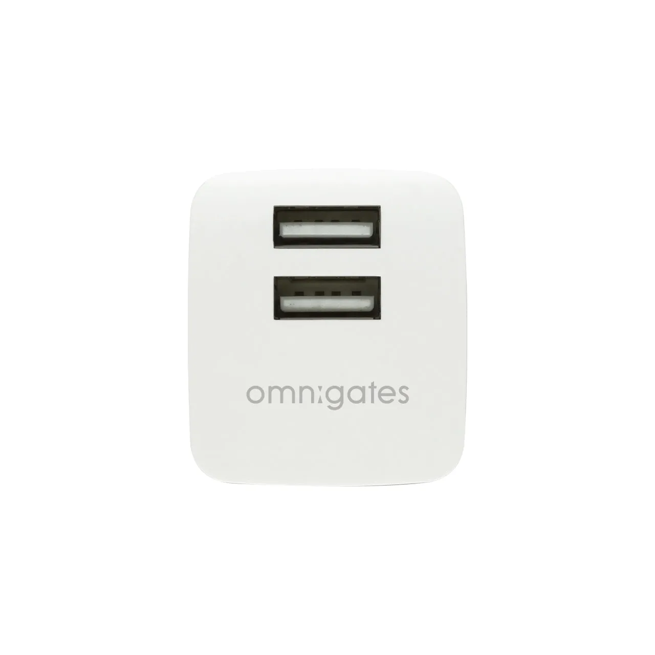 Omnigates Mach 2-Port 10.5W Wall Outlet Charger, UL listed