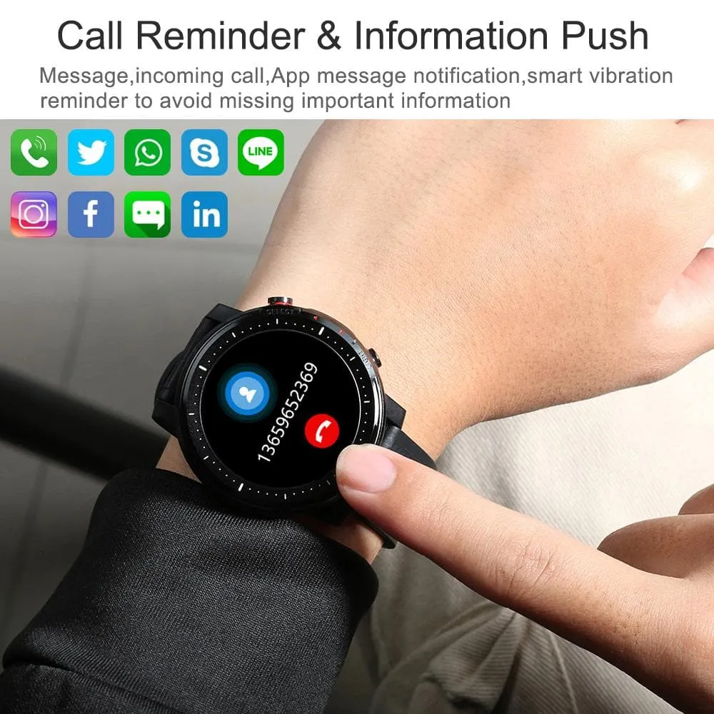 🔥Only $23.99 The 2nd one🔥2021 Full touch Smart Watch(LED light/muti-Sports mode/370mAh battery/Bluetooth 5.0)