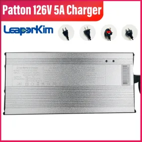 Original LeaperKim Patton 126V 5A Fast charger For 126V 2220Wh Patton Electric Unicycle Official Patton 66 62 58 LBS Accessories