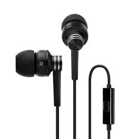 P270 Stylish Hi-Fi earphone effortlessly lets you take calls on the go