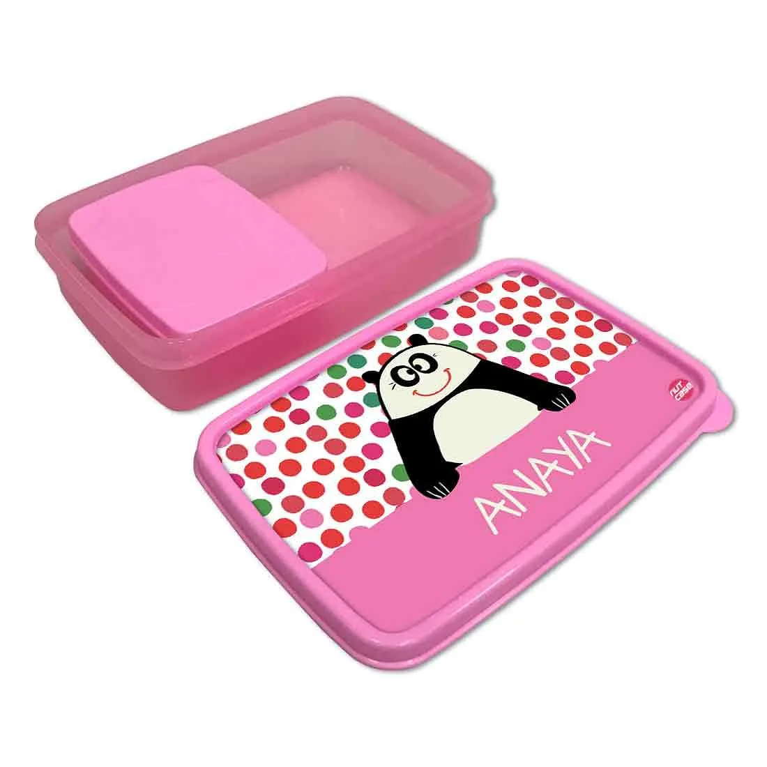 Personalised Lunch Box for Girls Return Gifts Birthday Party - Cute Panda